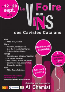 Foire aux vins 2015 Coordination des Cavistes Catalans